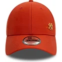 kepure-islenkta-raudona-reguliuojamas-dorado-9forty-flawless-new-york-yankees-mlb-new-era