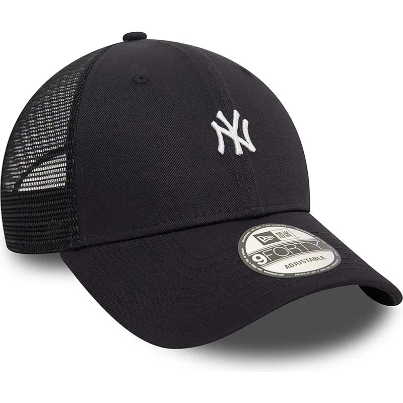 kepure-islenkta-juoda-reguliuojamas-9forty-mini-homefield-new-york-yankees-mlb-new-era