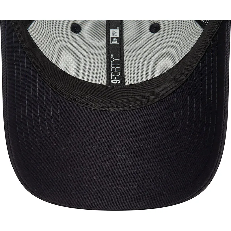 kepure-islenkta-juoda-reguliuojamas-9forty-mini-homefield-new-york-yankees-mlb-new-era
