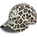 kepure-islenkta-leopardinis-reguliuojamas-9forty-new-york-yankees-mlb-new-era