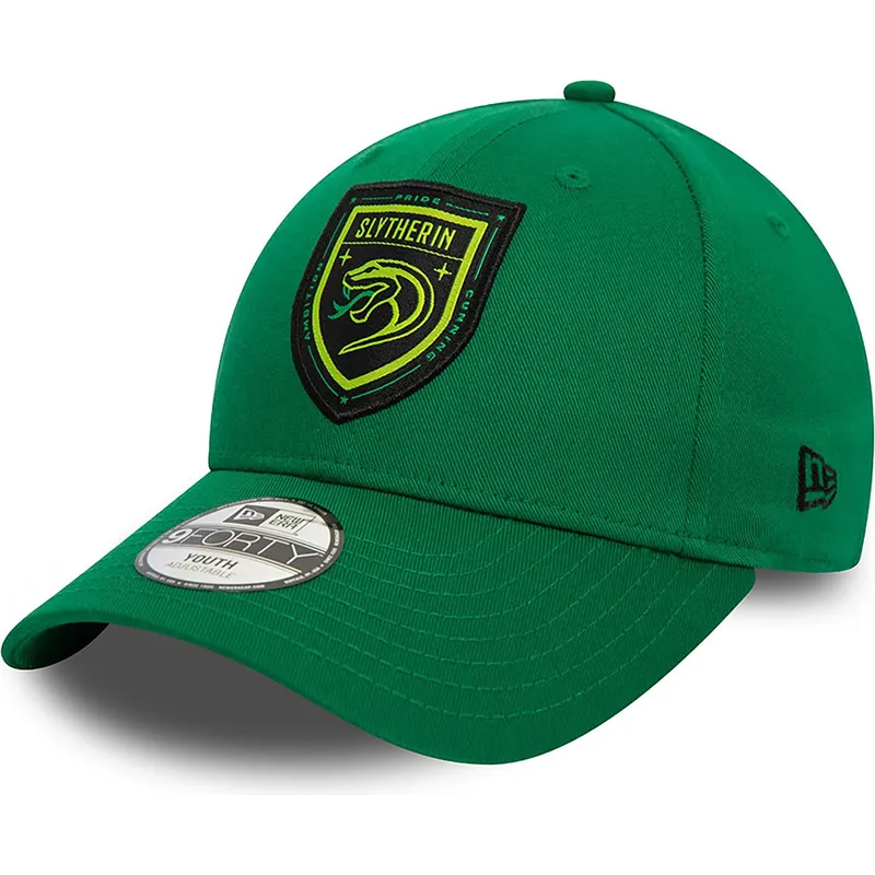 kepure-islenkta-zalia-snapback-vaikams-9forty-slytherin-harry-potter-new-era