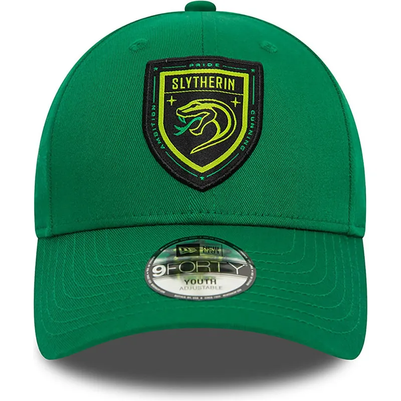 kepure-islenkta-zalia-snapback-vaikams-9forty-slytherin-harry-potter-new-era