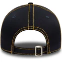 kepure-islenkta-tamsiai-melyna-reguliuojamas-vaikams-9forty-stitch-new-york-yankees-mlb-new-era