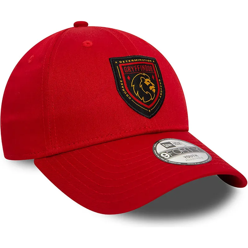 kepure-islenkta-raudona-snapback-vaikams-9forty-gryffindor-harry-potter-new-era