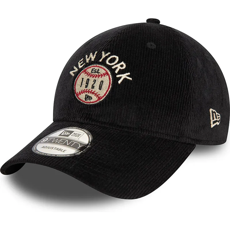 kepure-islenkta-juoda-reguliuojamas-the-empire-state-9twenty-cord-new-york-ciudades-y-playas-new-era