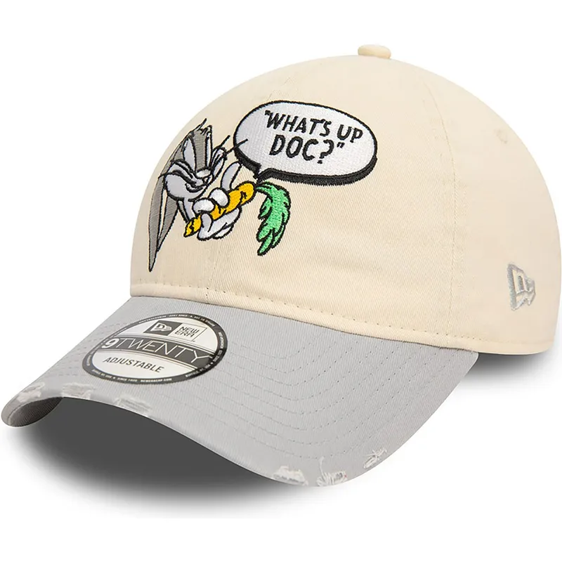 kepure-islenkta-smelio-reguliuojamas-9twenty-washed-bugs-bunny-looney-tunes-new-era
