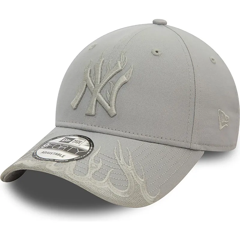 kepure-islenkta-pilka-reguliuojamas-9forty-flame-new-york-yankees-mlb-new-era