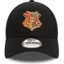 kepure-islenkta-juoda-reguliuojamas-9forty-hogwarts-harry-potter-new-era