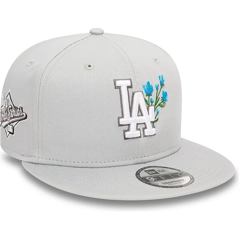 kepure-plokscia-pilka-snapback-9fifty-seasonal-flower-los-angeles-dodgers-mlb-new-era