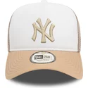 biala-i-bezowa-czapka-trucker-a-frame-world-series-new-york-yankees-mlb-od-new-era