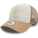 biala-i-bezowa-czapka-trucker-a-frame-world-series-new-york-yankees-mlb-od-new-era