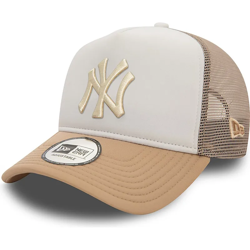 biala-i-bezowa-czapka-truckerka-a-frame-world-series-new-york-yankees-mlb-od-new-era
