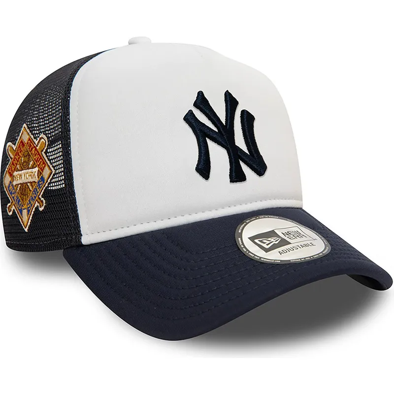 kepure-islenkta-tamsiai-melyna-snapback-a-frame-frame-world-series-new-york-yankees-mlb-new-era