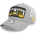 kepure-islenkta-pilka-snapback-a-frame-license-plate-new-york-ciudades-y-playas-new-era