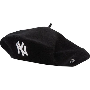 Czarna damska beretka wełniana New York Yankees MLB od New Era