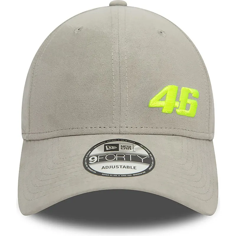 szara-regulowana-czapka-z-zakrzywionym-daszkiem-9forty-suede-valentino-rossi-vr46-motogp-new-era