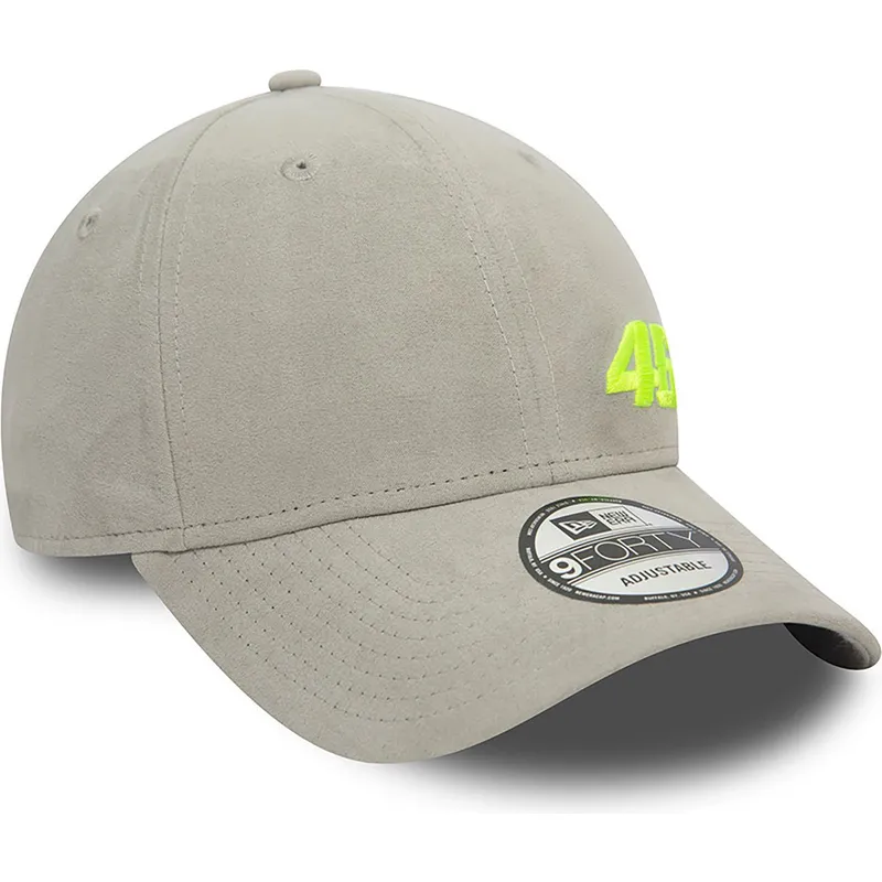 kepure-islenkta-pilka-reguliuojamas-9forty-suede-valentino-rossi-vr46-motogp-new-era