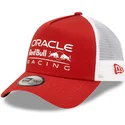 kepure-islenkta-raudona-snapback-a-frame-seasonal-red-bull-racing-formula-1-new-era