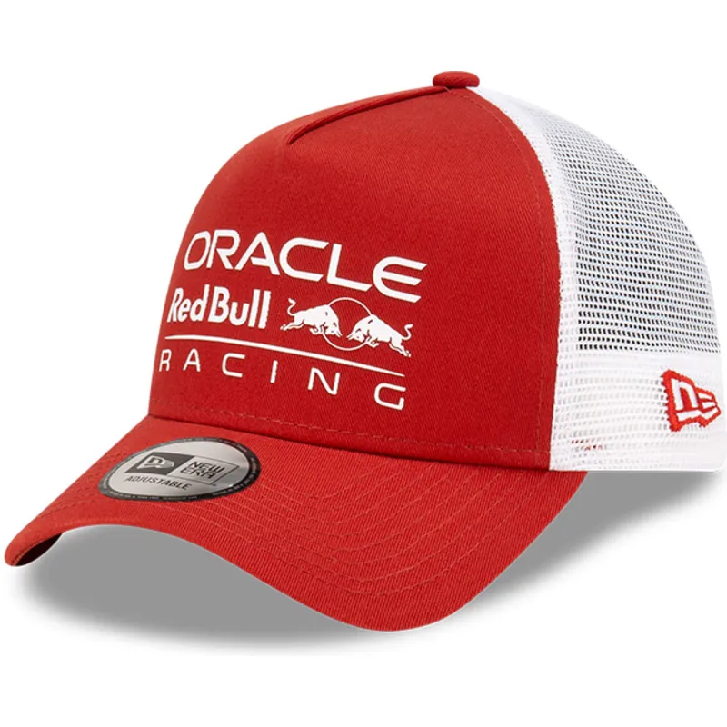 kepure-islenkta-raudona-snapback-a-frame-seasonal-red-bull-racing-formula-1-new-era
