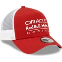 kepure-islenkta-raudona-snapback-a-frame-seasonal-red-bull-racing-formula-1-new-era