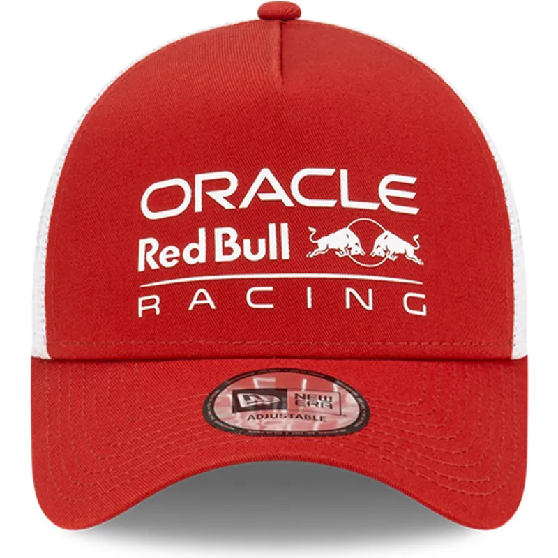 kepure-islenkta-raudona-snapback-a-frame-seasonal-red-bull-racing-formula-1-new-era