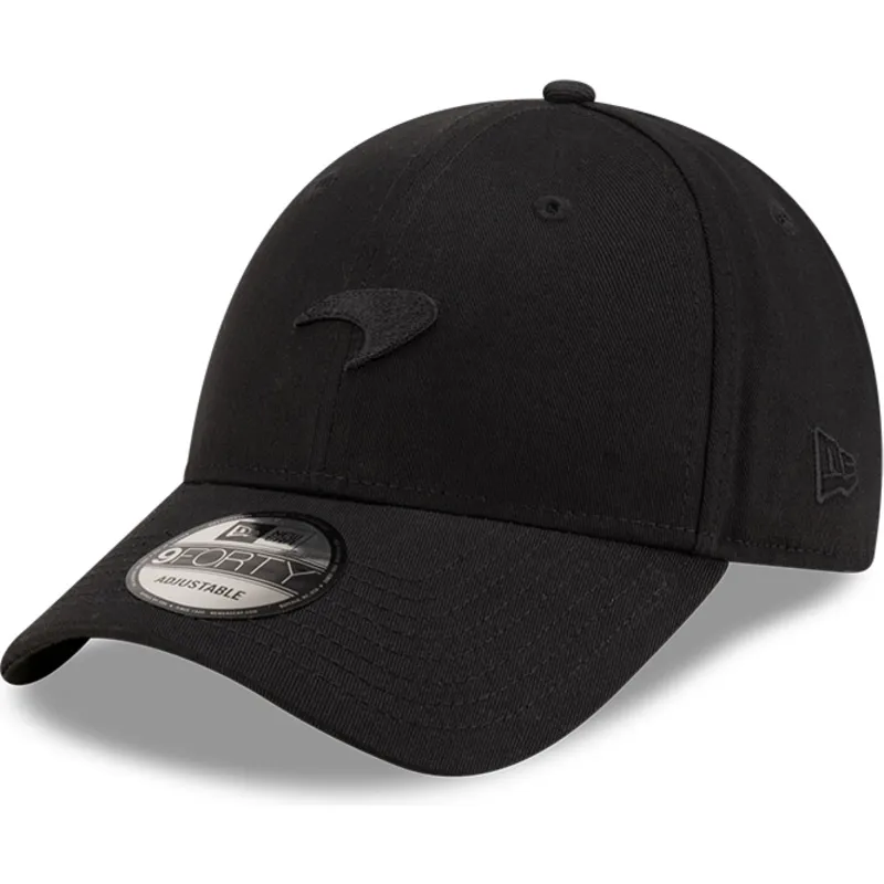 kepure-islenkta-juoda-reguliuojamas-9forty-seasonal-mclaren-racing-formula-1-new-era