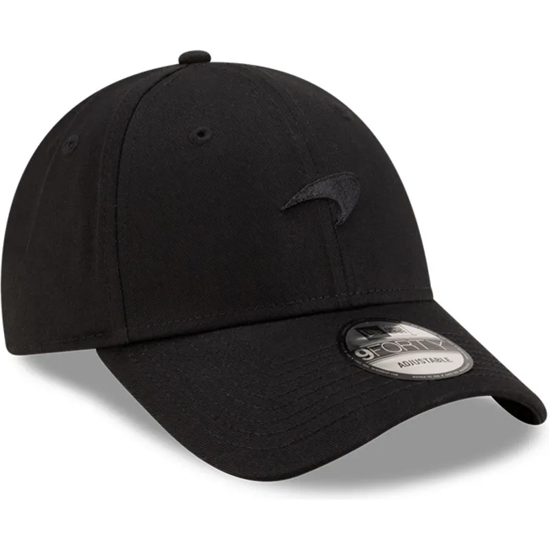kepure-islenkta-juoda-reguliuojamas-9forty-seasonal-mclaren-racing-formula-1-new-era