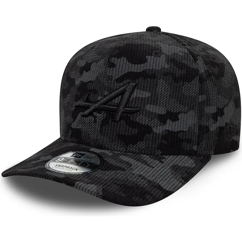 kepure-islenkta-juoda-snapback-9fifty-camo-cord-alpine-f1-team-formula-1-new-era