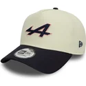 kepure-islenkta-melyna-snapback-e-frame-chain-stitch-alpine-f1-team-formula-1-new-era