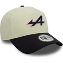 kepure-islenkta-melyna-snapback-e-frame-chain-stitch-alpine-f1-team-formula-1-new-era