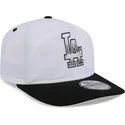 kepure-islenkta-balta-snapback-golfer-chrome-los-angeles-dodgers-mlb-new-era