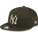 kepure-plokscia-zalia-reguliuojamas-9fifty-waxed-canvas-new-york-yankees-mlb-new-era
