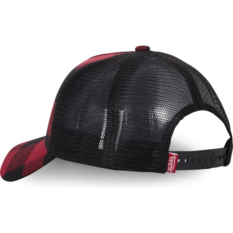 kepure-islenkta-raudona-snapback-car01-von-dutch