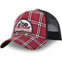 kepure-islenkta-raudona-snapback-car04-von-dutch