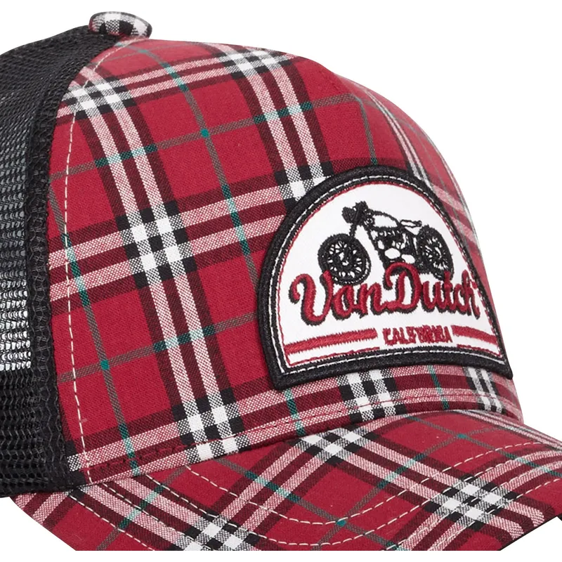 kepure-islenkta-vilkikas-raudona-snapback-car04-von-dutch