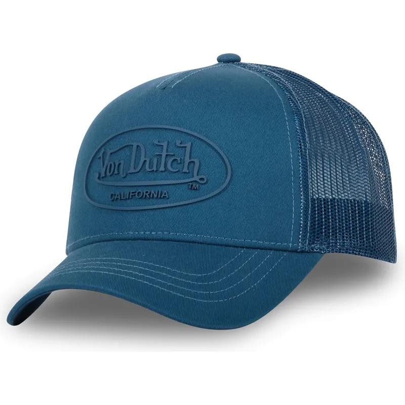 kepure-islenkta-melyna-snapback-log04-von-dutch