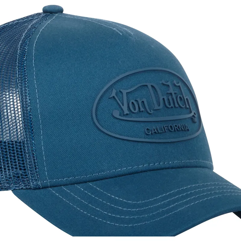 kepure-islenkta-melyna-snapback-log04-von-dutch