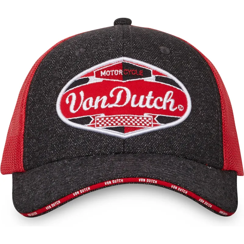 czapka-trucker-czarna-i-czerwona-mixgrey03-von-dutch