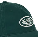 von-dutch-curved-brim-log-for-green-adjustable-cap