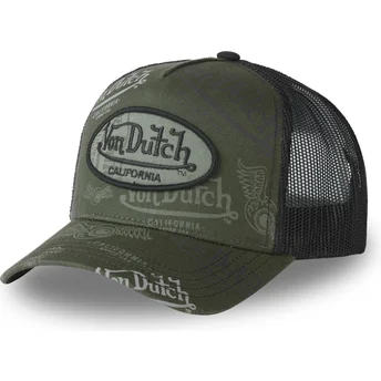 Cap išlenkta green snapback Von Dutch