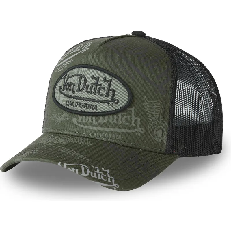 czapka-trucker-zielono-czarna-cafe01-von-dutch