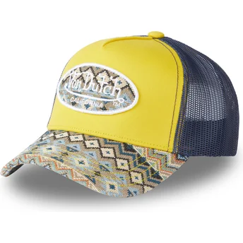 Kepurė išlenkta vilkikas tamsiai mėlyna snapback 02 Von Dutch