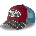 czapka-trucker-czerwono-niebieska-eth03-von-dutch