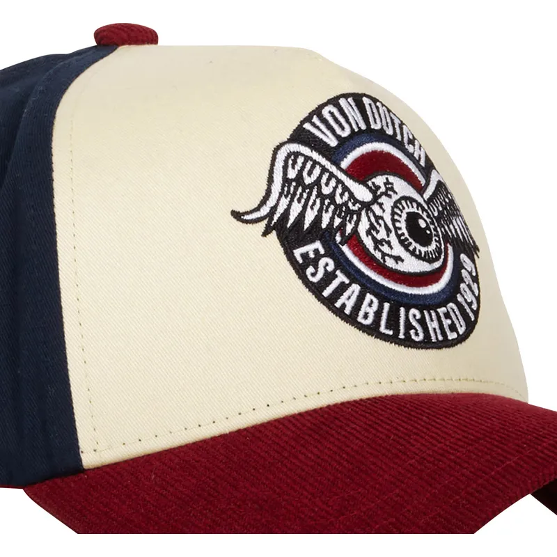 kepure-islenkta-ivairiaspalvis-snapback-vint02-von-dutch