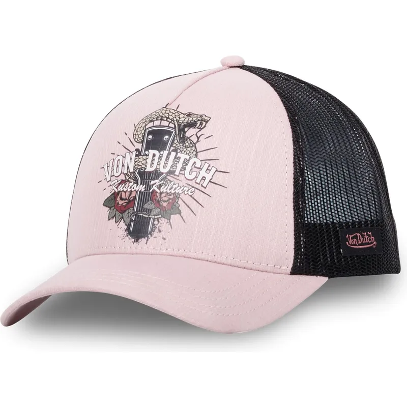 kepure-islenkta-rozine-snapback-sna-von-dutch