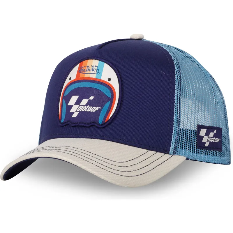 kepure-islenkta-tamsiai-melyna-snapback-moto-ct-22-motogp-motogp-von-dutch