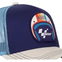 kepure-islenkta-tamsiai-melyna-snapback-moto-ct-22-motogp-motogp-von-dutch