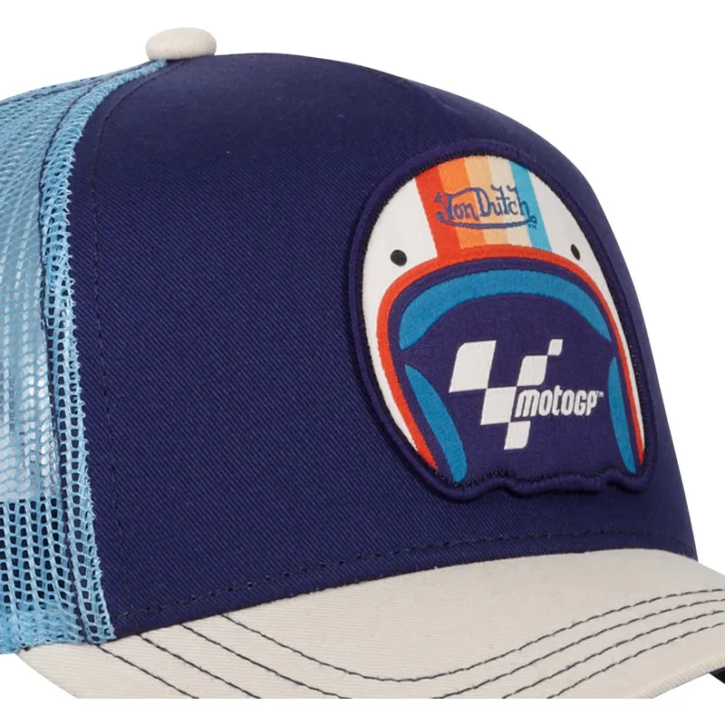 kepure-islenkta-tamsiai-melyna-snapback-moto-ct-22-motogp-motogp-von-dutch