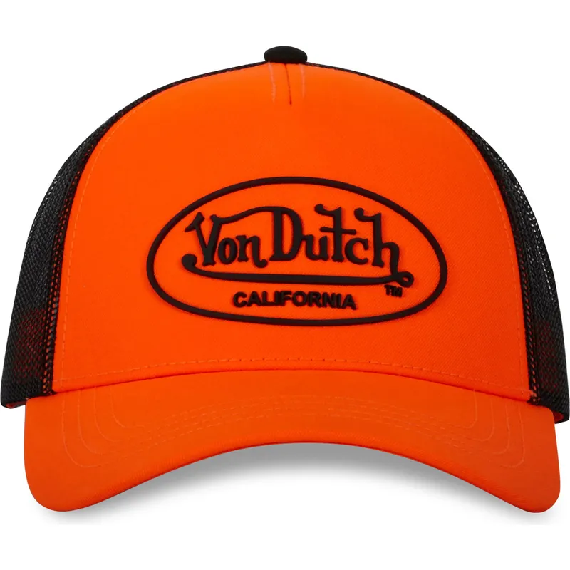 kepure-islenkta-vilkikas-oranzine-snapback-flu-o-von-dutch