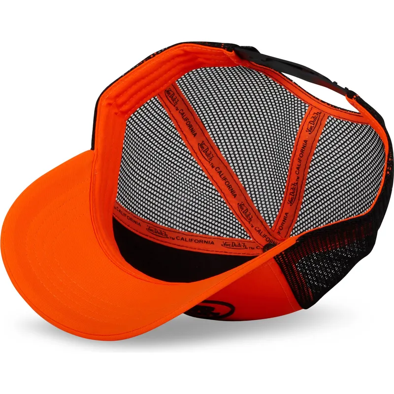 kepure-islenkta-vilkikas-oranzine-snapback-flu-o-von-dutch